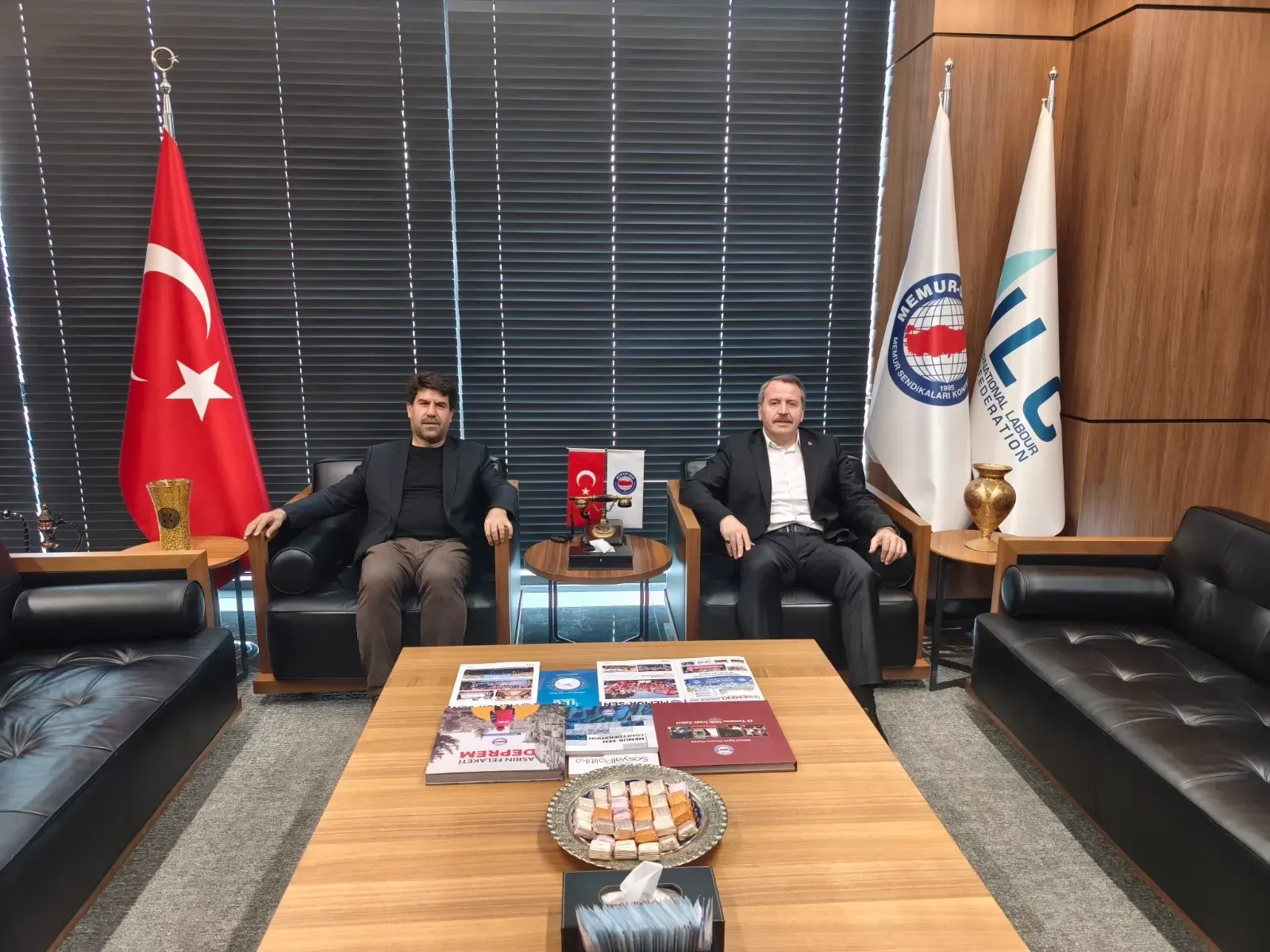 Memur-Sen Şanlıurfa İl Başkanı Coşkun’dan Ali Yalçın’a Ziyaret
