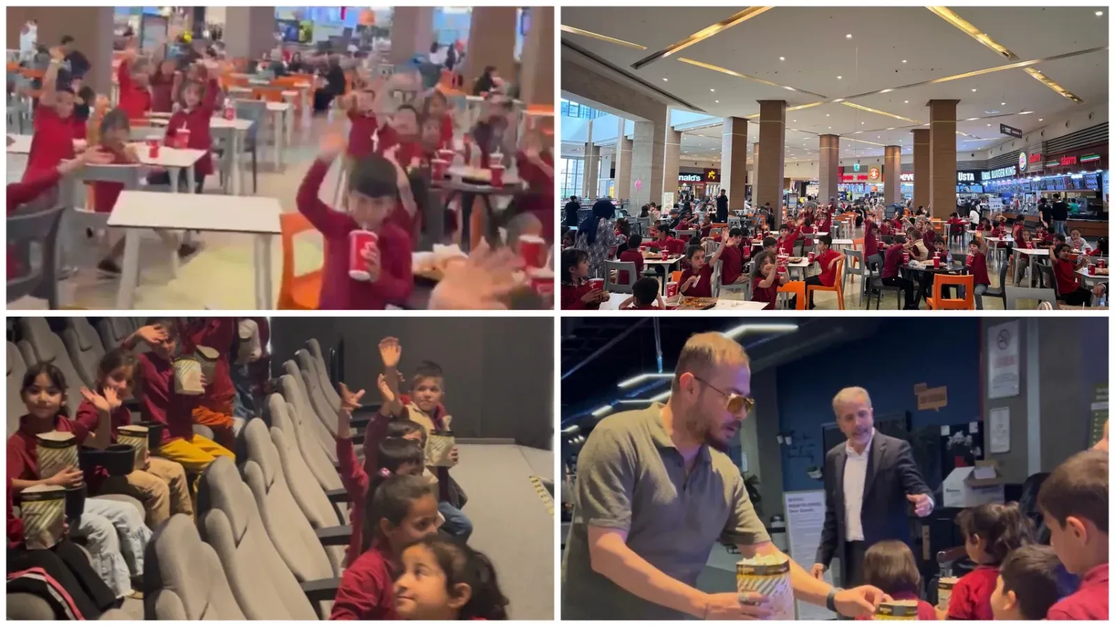 Minik Yüreklerde Büyük Mutluluk: Eyyübiye İlkokulu Öğrencileri Sinema Keyfi Yaşadı