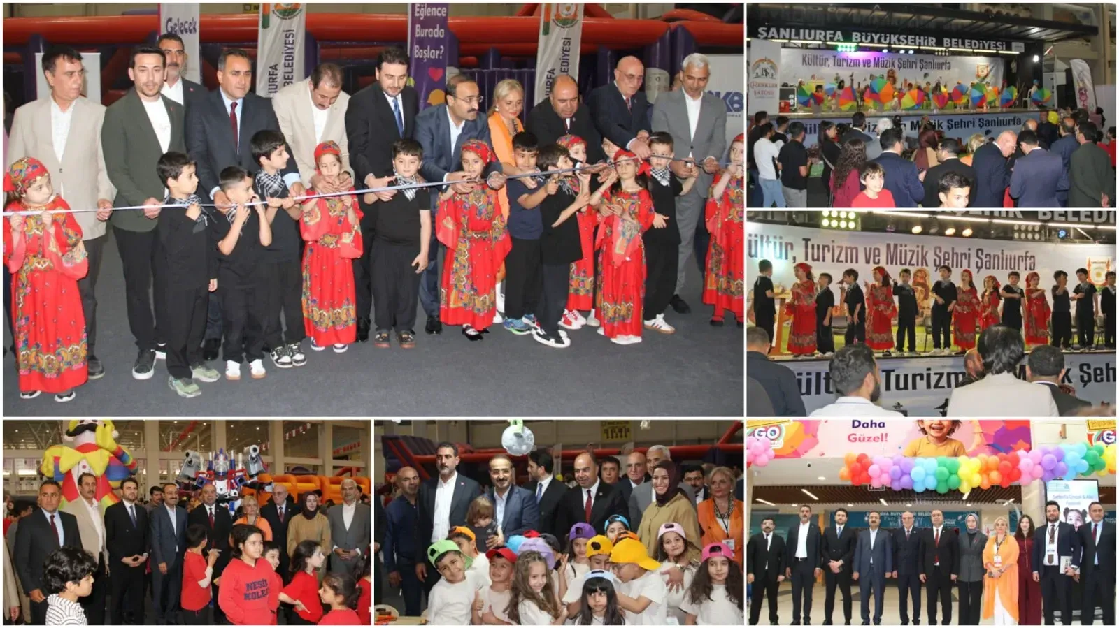 ŞANLIURFA ÇOCUK VE AİLE FESTİVALİ KAPILARINI AÇTI