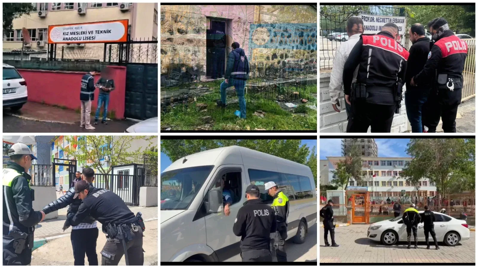 Şanlıurfa ‘da okul çevrelerinde denetim: 2 Aranan Şahıs Yakalandı 