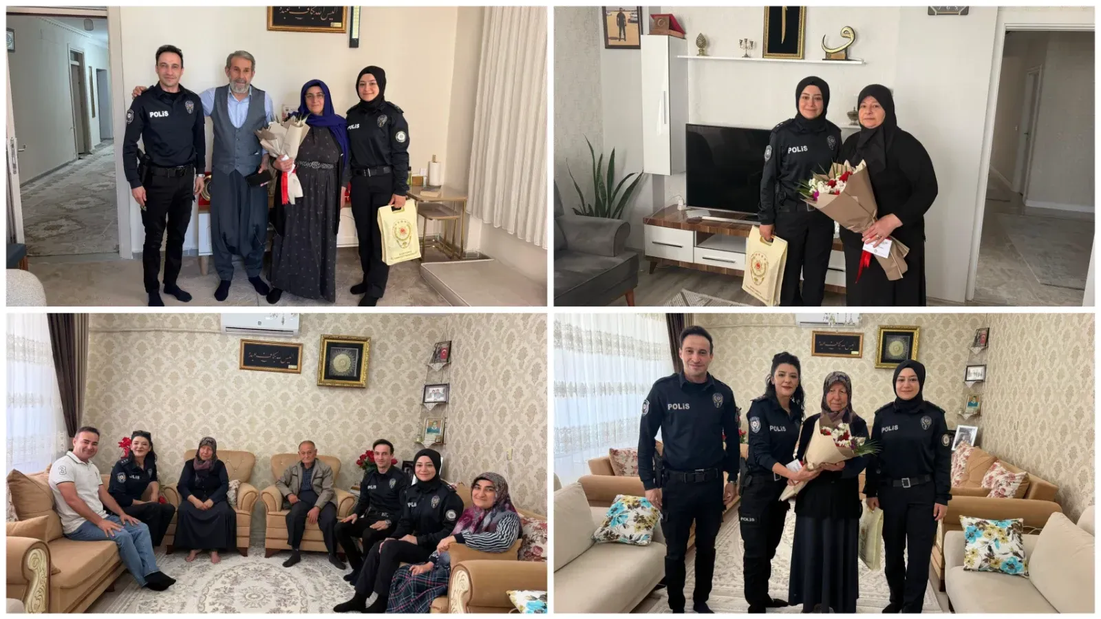 Şanlıurfa Emniyeti’nden Şehit Annelerine Anneler Günü Ziyareti
