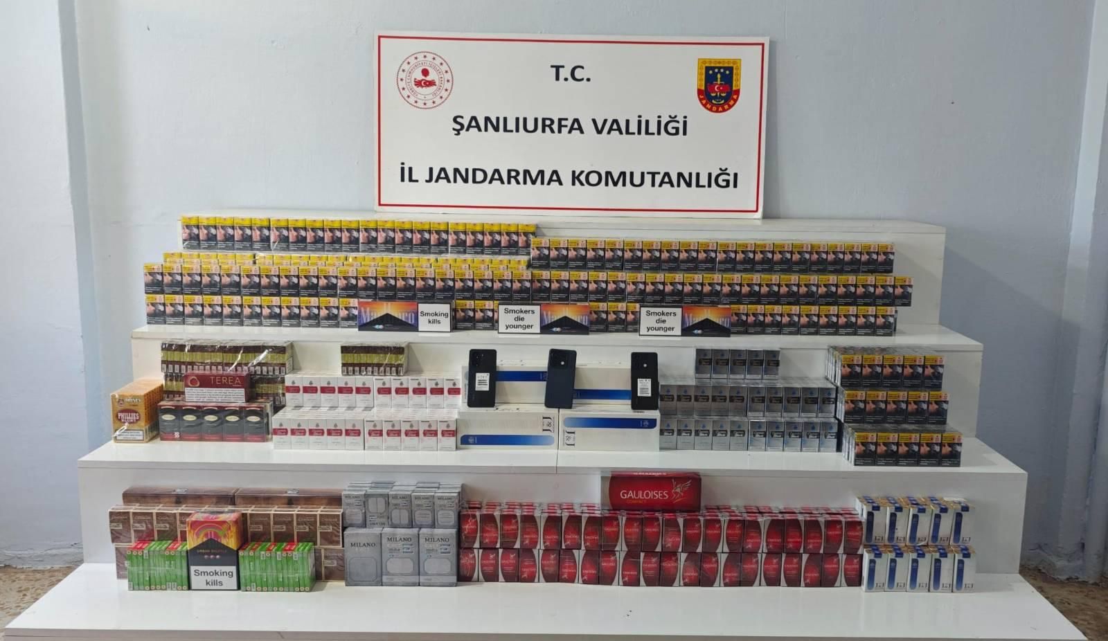 ŞANLIURFA’DA KAÇAK TÜTÜN OPERASYONU: 22 ŞÜPHELİYE ADLİ İŞLEM