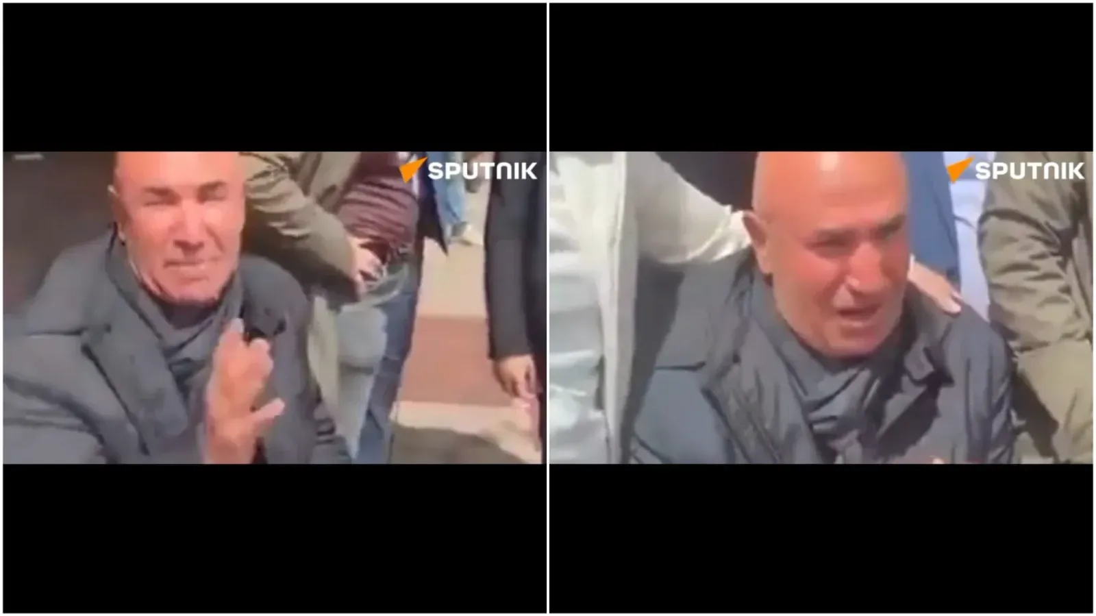 Urfalı Vekil, Genel Merkez önünde hüngür hüngür ağladı