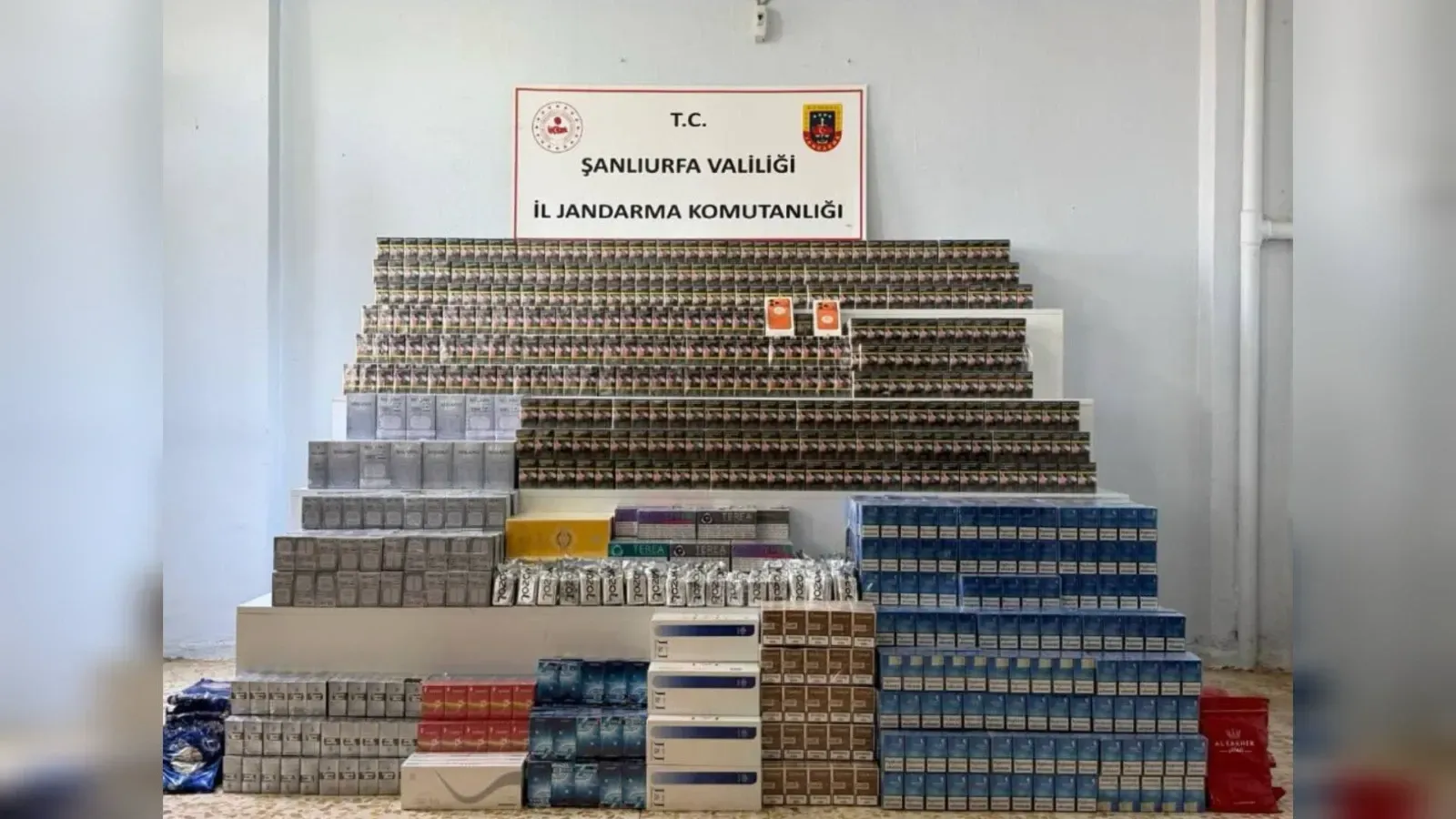 Viranşehir’de Kaçak Tütün Operasyonu