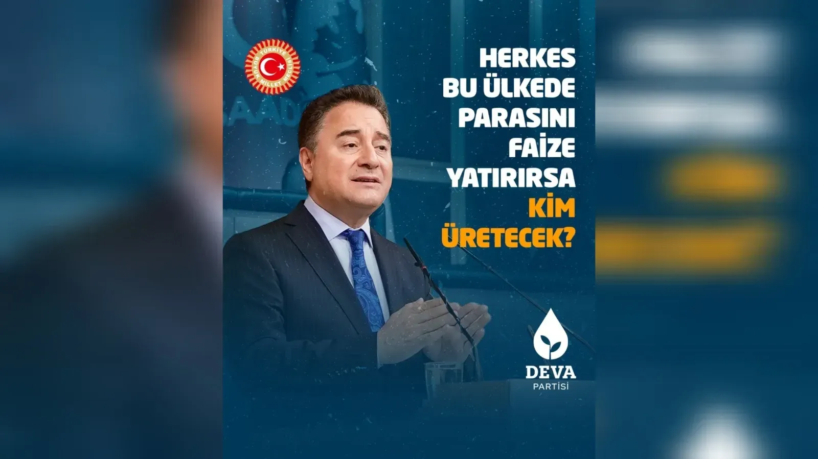 Babacan: “Herkes parasını faize yatırırsa kim üretecek?”