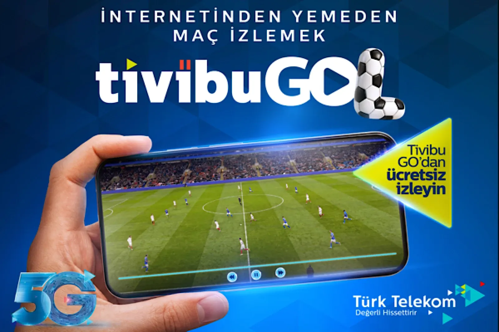 Dünya Kupası heyecanı Tivibu GO ile sizinle