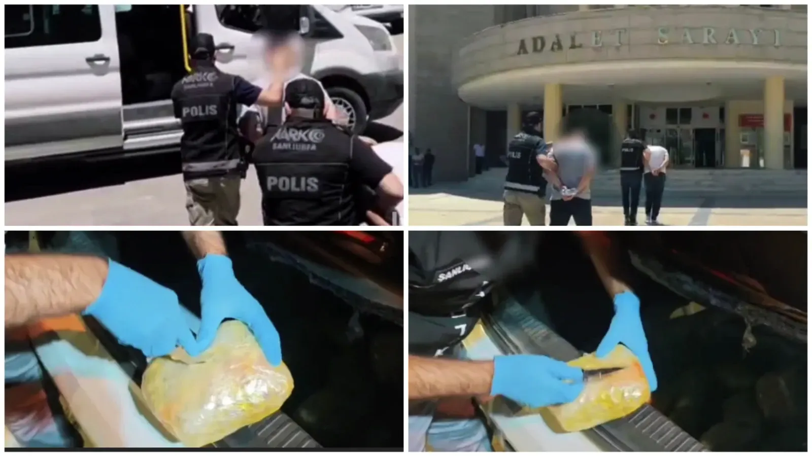Şanlıurfa ‘da 2 Kamu Görevlisi 7 Kilo 550 Gram Skunk ile Yakalandı