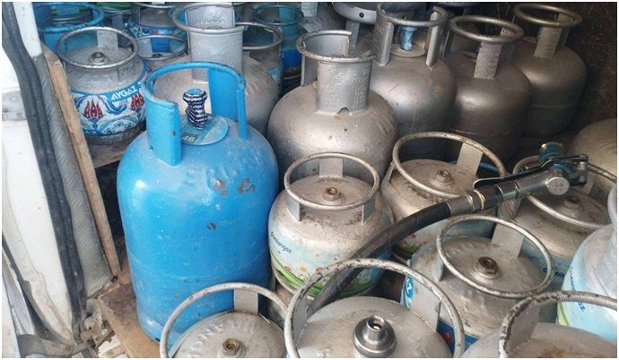 Şanlıurfa’da LPG Tüpüne Kaçak Dolum Yapan Akaryakıt İstasyonuna Ceza