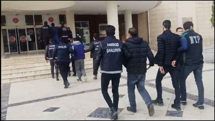 Şanlıurfa’daki Organize Suç Operasyonunda 17 Tutuklama