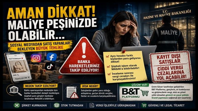 Aman Dikkat! Maliye Peşinizde Olabilir