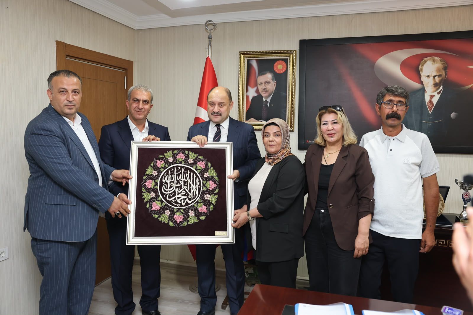 Başkan Gülpınar Hilvan ‘da temaslarda Bulundu