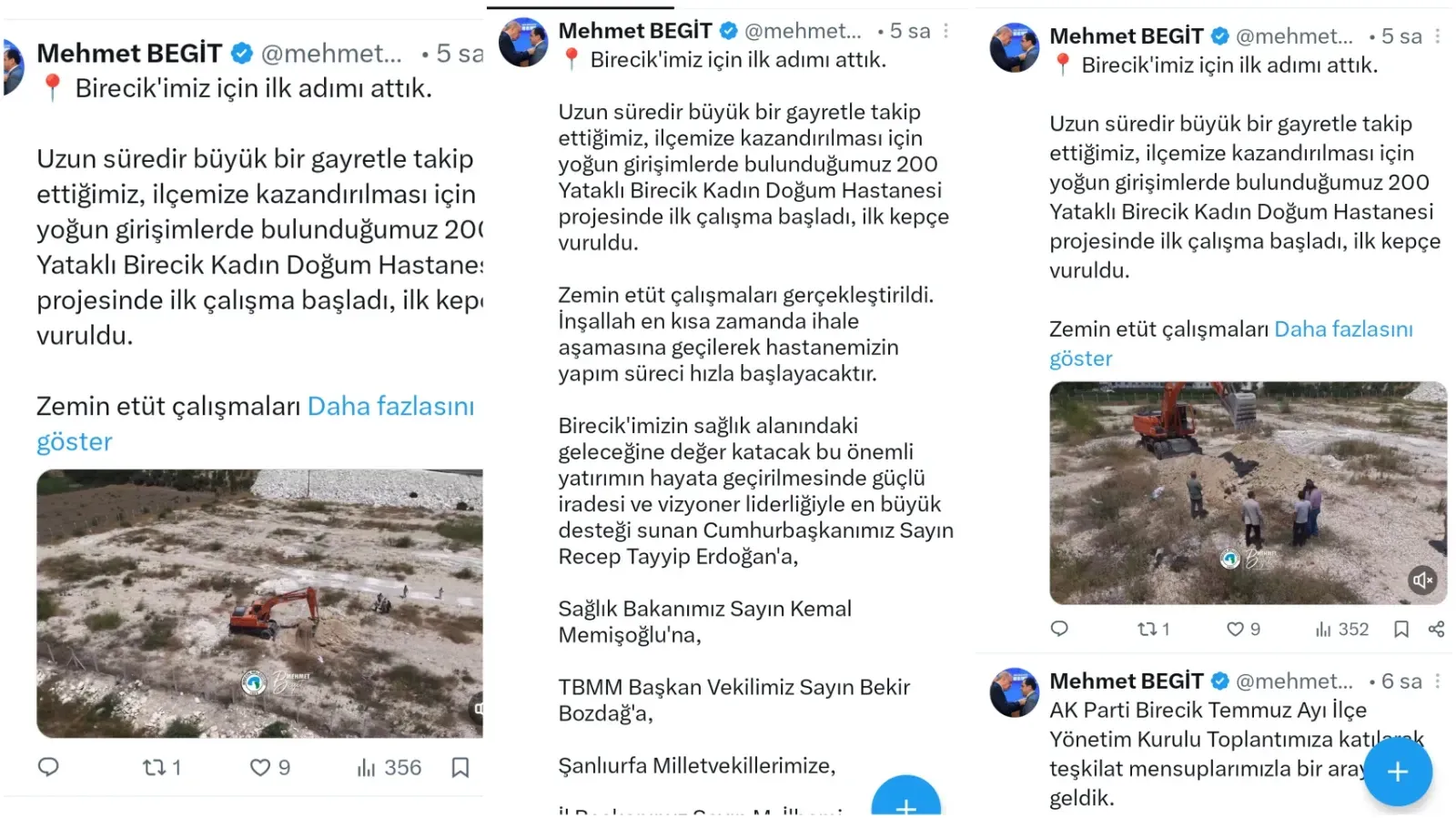 Begit, Sağlık Bakanlığının Yatırımını Belediye Hizmeti Gibi mi Gösteriyor?