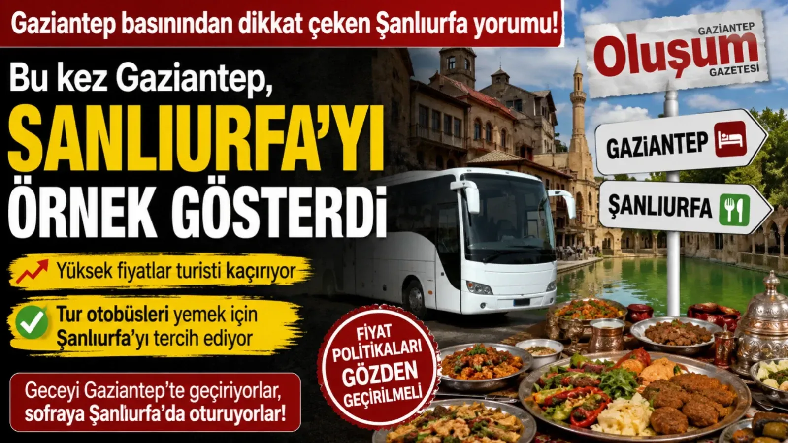 Bu Kez Gaziantep, Şanlıurfa’yı Örnek Gösterdi: İşte Nedeni
