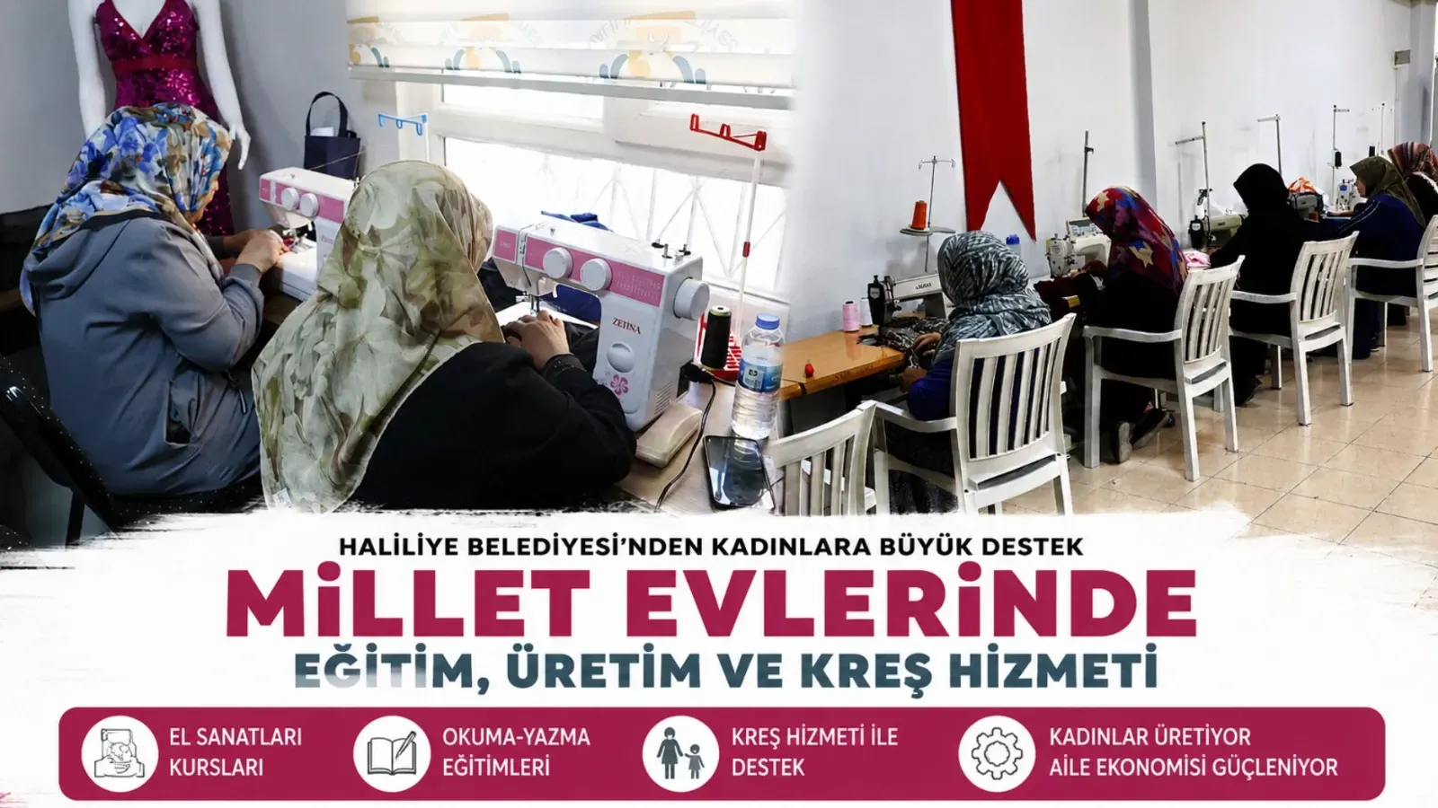Haliliye’de Kadınlar Üretiyor, Öğreniyor, Güçleniyor