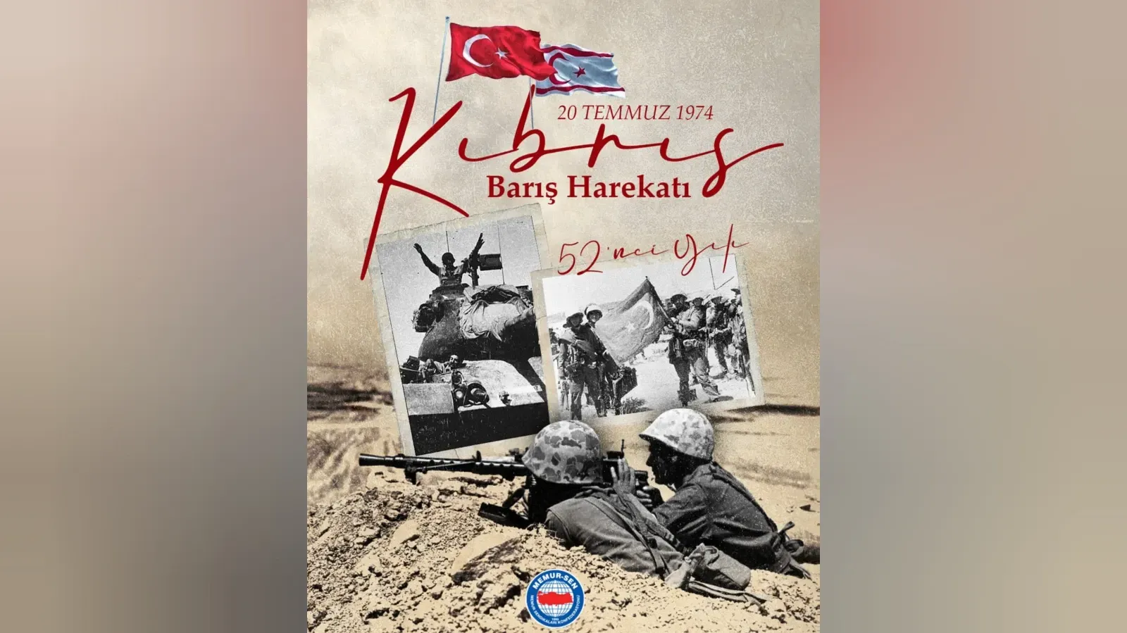 Memur-Sen İl Başkanı Coşkun: Kıbrıs Barış Harekâtı, Barışın ve Kardeşliğin İradesidir