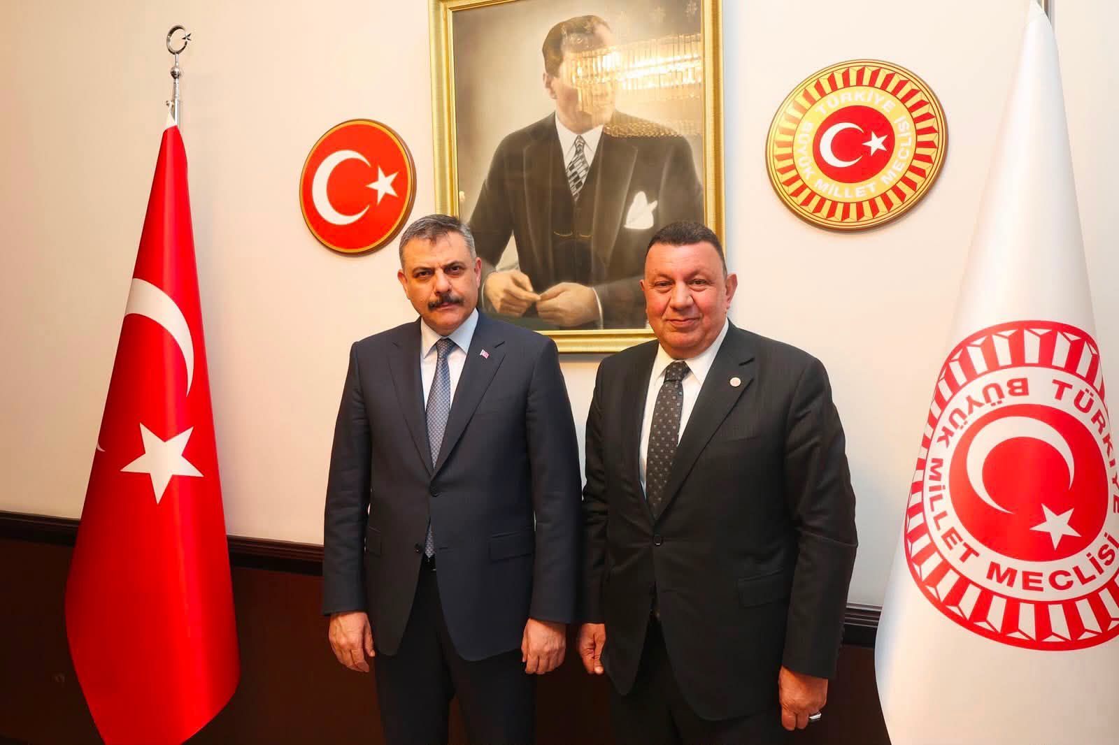 MHP’li Vekil İbrahim Özyavuz, İçişleri Bakanı Mustafa Çiftçi İle Görüştü