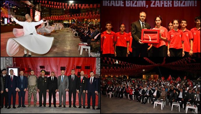 ŞANLIURFA’DA 15 TEMMUZ DEMOKRASİ VE MİLLÎ BİRLİK GÜNÜ ETKİNLİKLERİ DÜZENLENDİ
