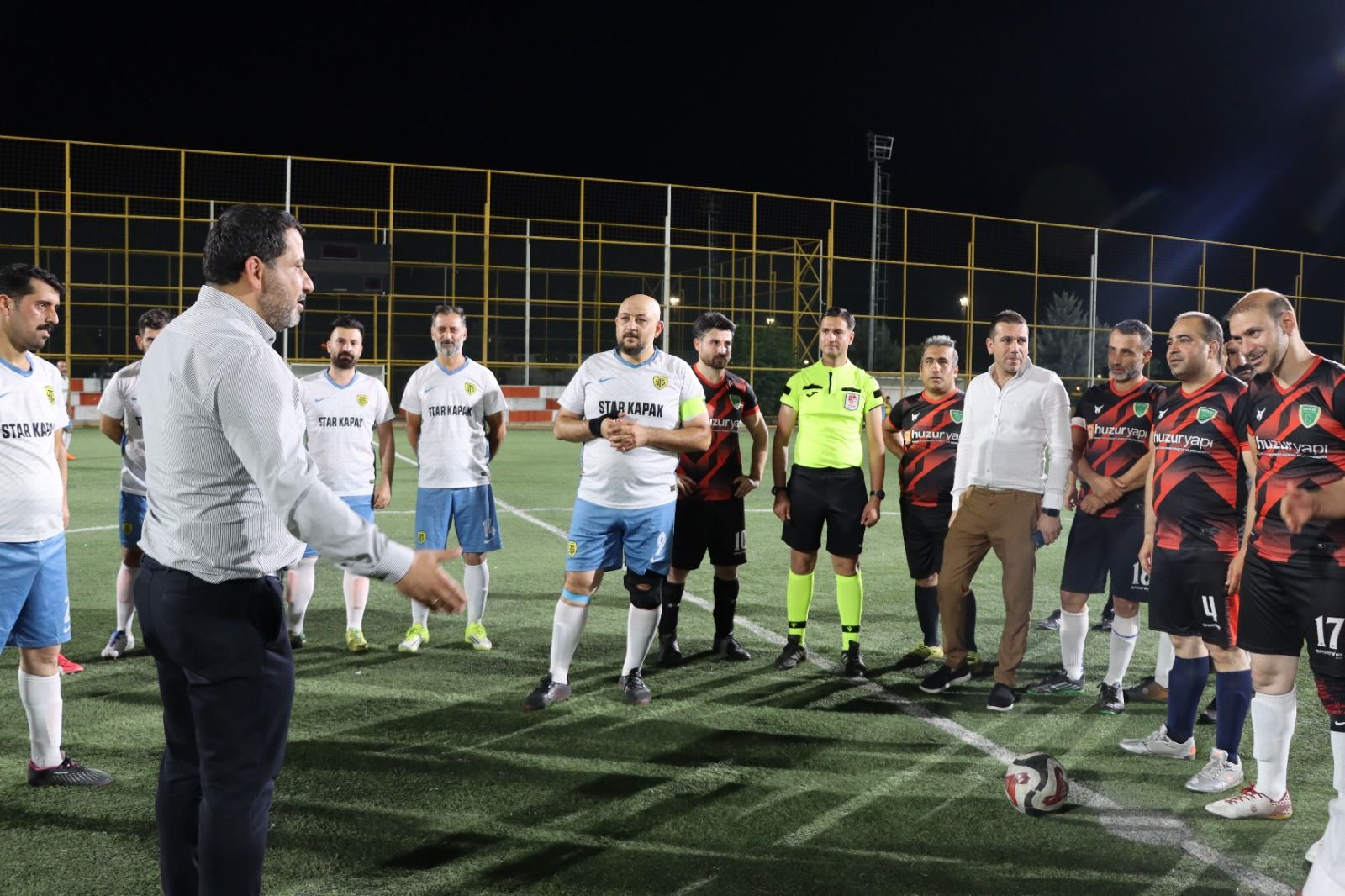 Şanlıurfa’da 35 Yaş Üstü Masterler Futbol Turnuvası İçin İlk Düdük Çaldı