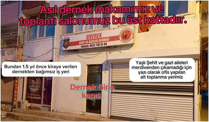 Siverek’te Şehit ve Gazi Derneğinden Sert Açıklama: İddialar Gerçeği Yansıtmıyor