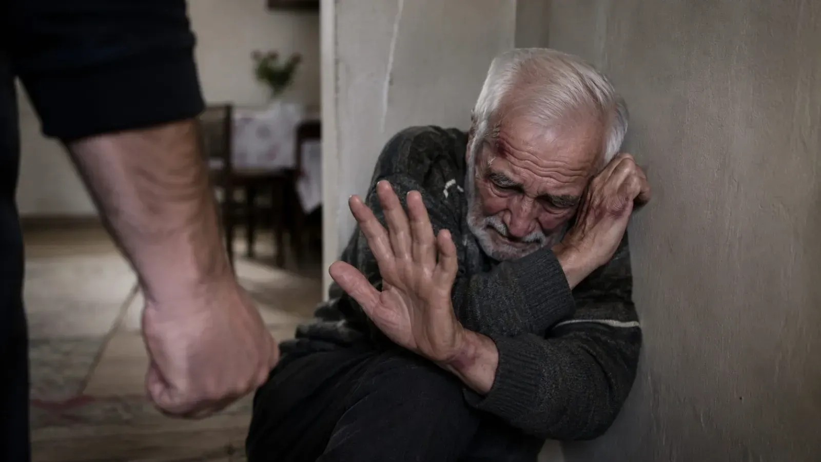 Yaşlılar konuşmuyor, şiddet görünmüyor!