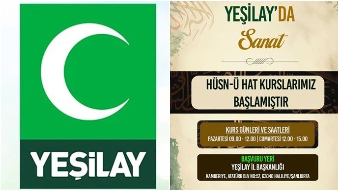 Yeşilay Şanlıurfa’dan ücretsiz yaz sanat kursları