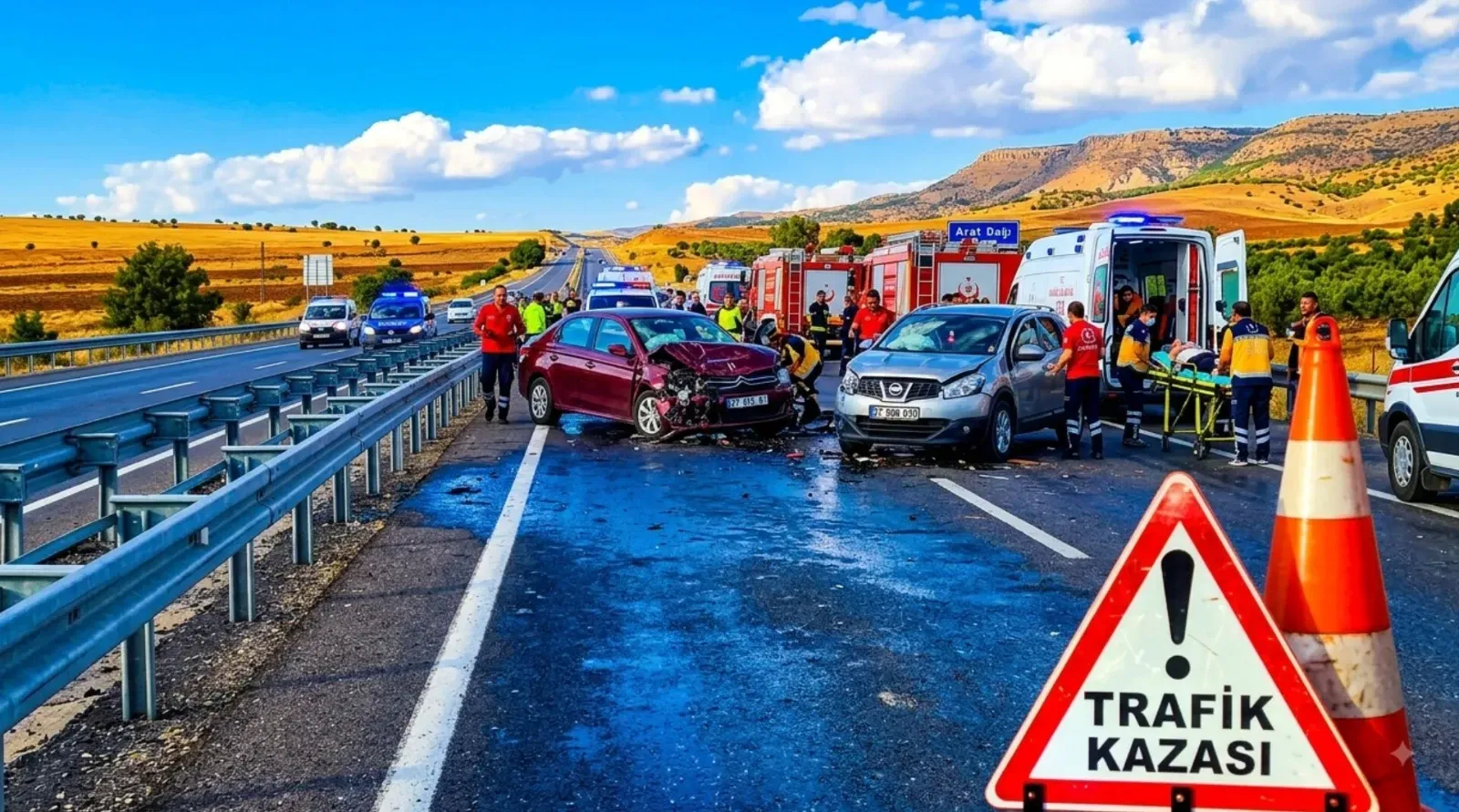 Birecik’te feci kaza: Amca çocukları aynı kazada hayatını kaybetti
