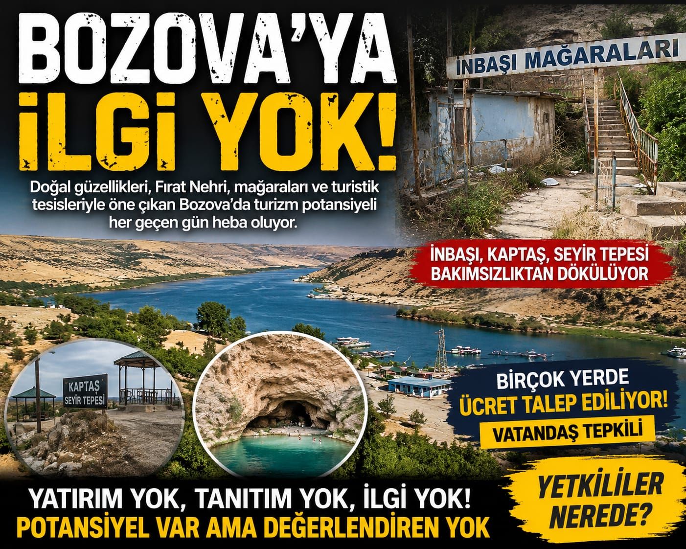 BOZOVA’NIN TURİZMİNE KİM EL ATACAK?