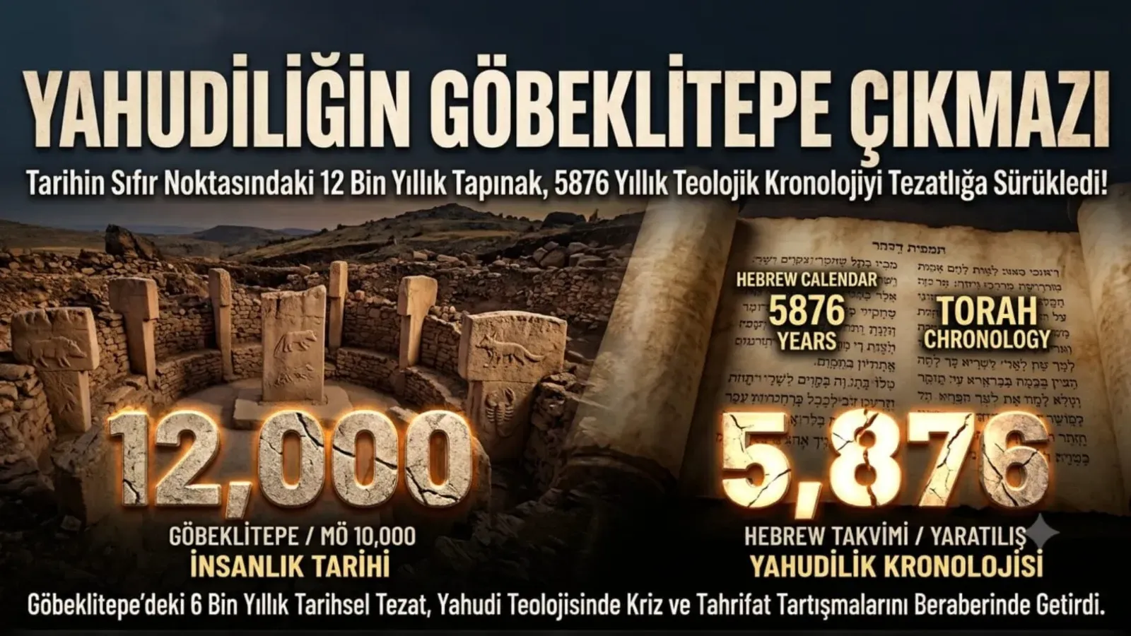 Göbeklitepe’nin 12 Bin Yıllık Tarihi, İbrani Takvimiyle İlgili Tartışmaları Yeniden Gündeme Getirdi