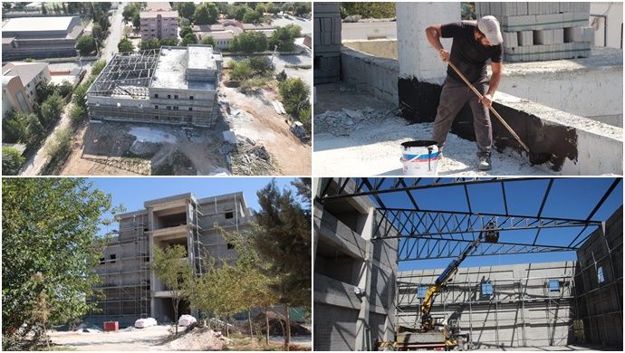 Harran Gençlik Merkezinde Çalışmalar Devam Ediyor