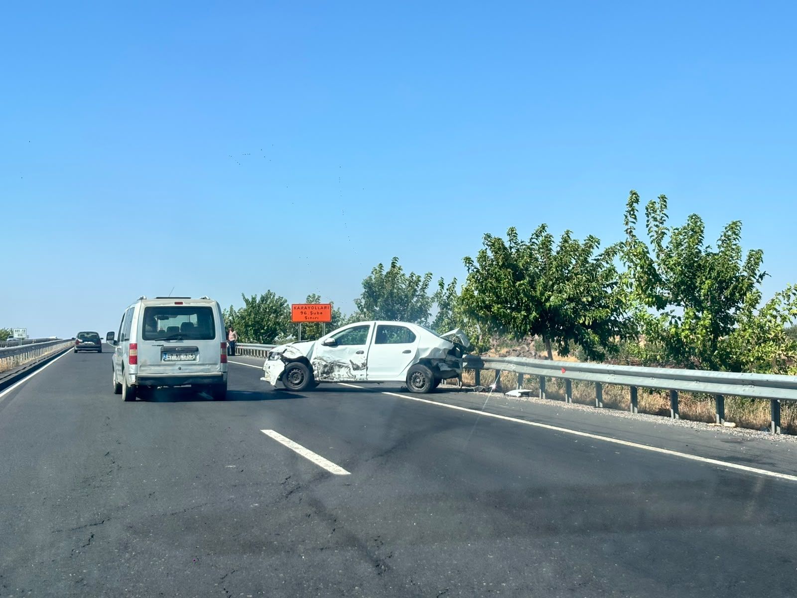 Şanlıurfa-Diyarbakır Karayolunda Trafik Kazası: 1 Yaralı