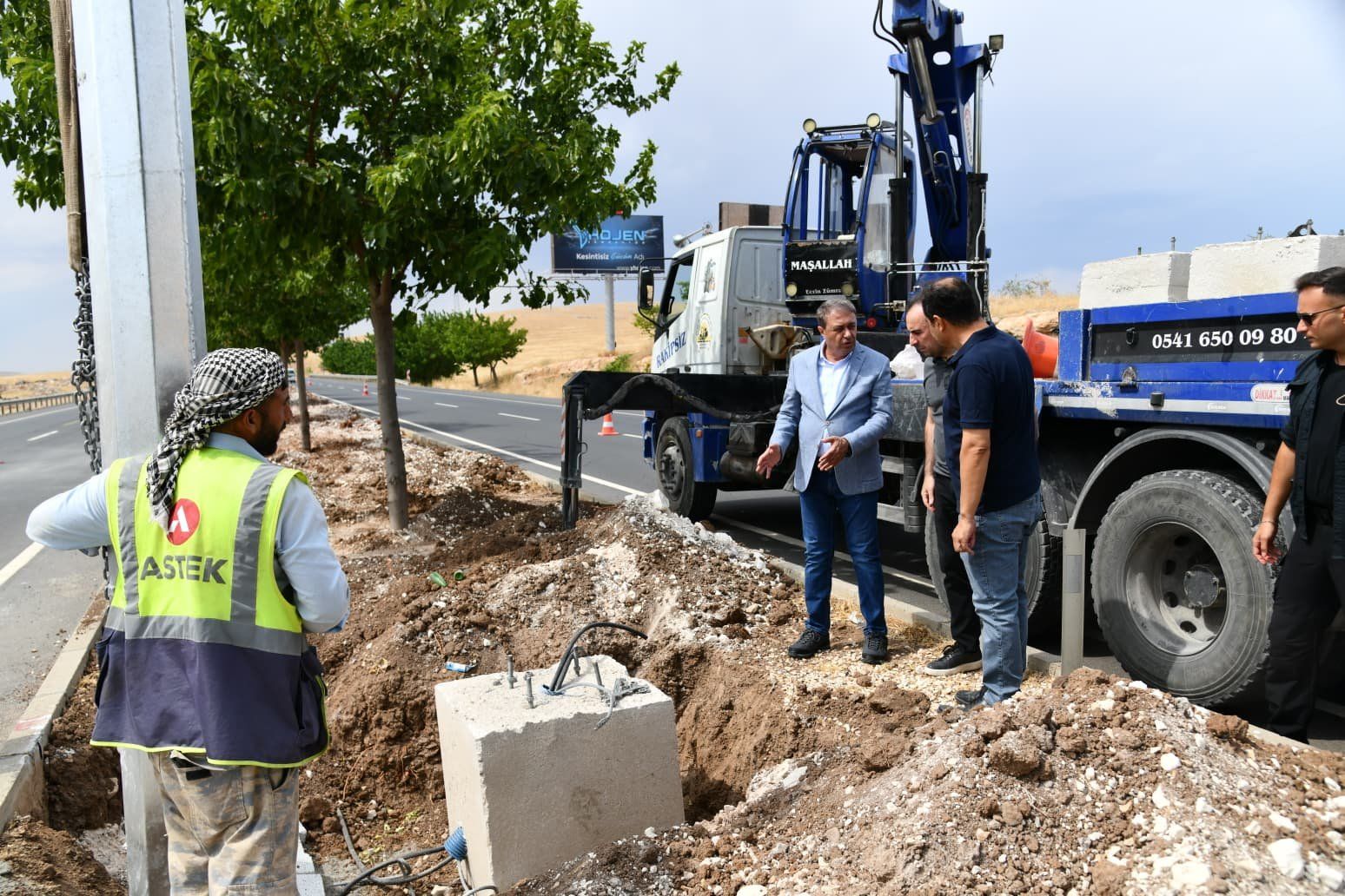Şanlıurfa-GAP Havalimanı Yolunda Çalışmalar Son Aşamaya Geldi
