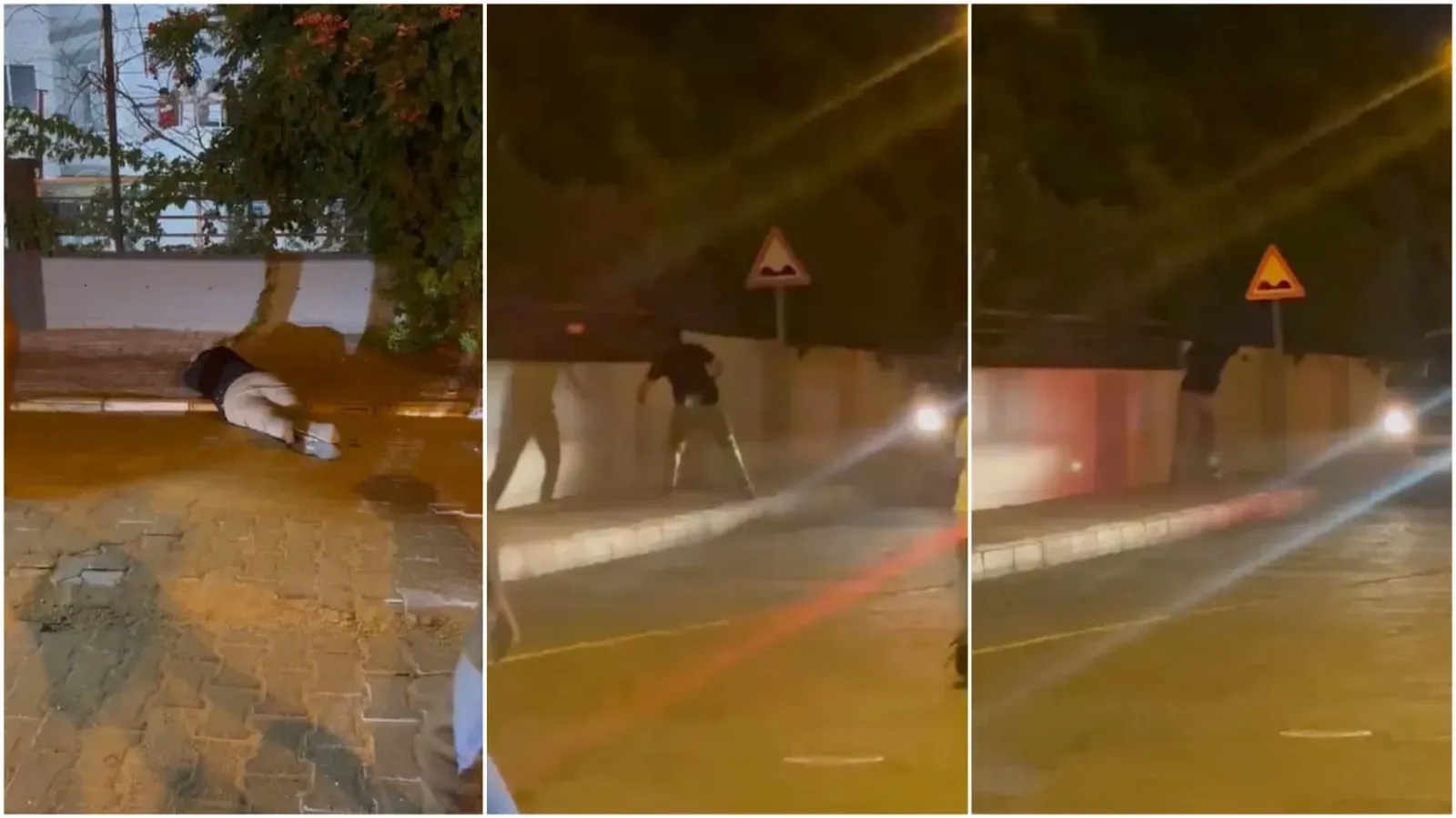 Şanlıurfa’da Korkutan Anlar! Kendinden Geçen Şahıs Koşarak Uzaklaştı