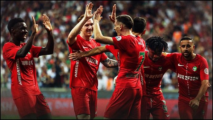 Amedspor gol oldu yağdı