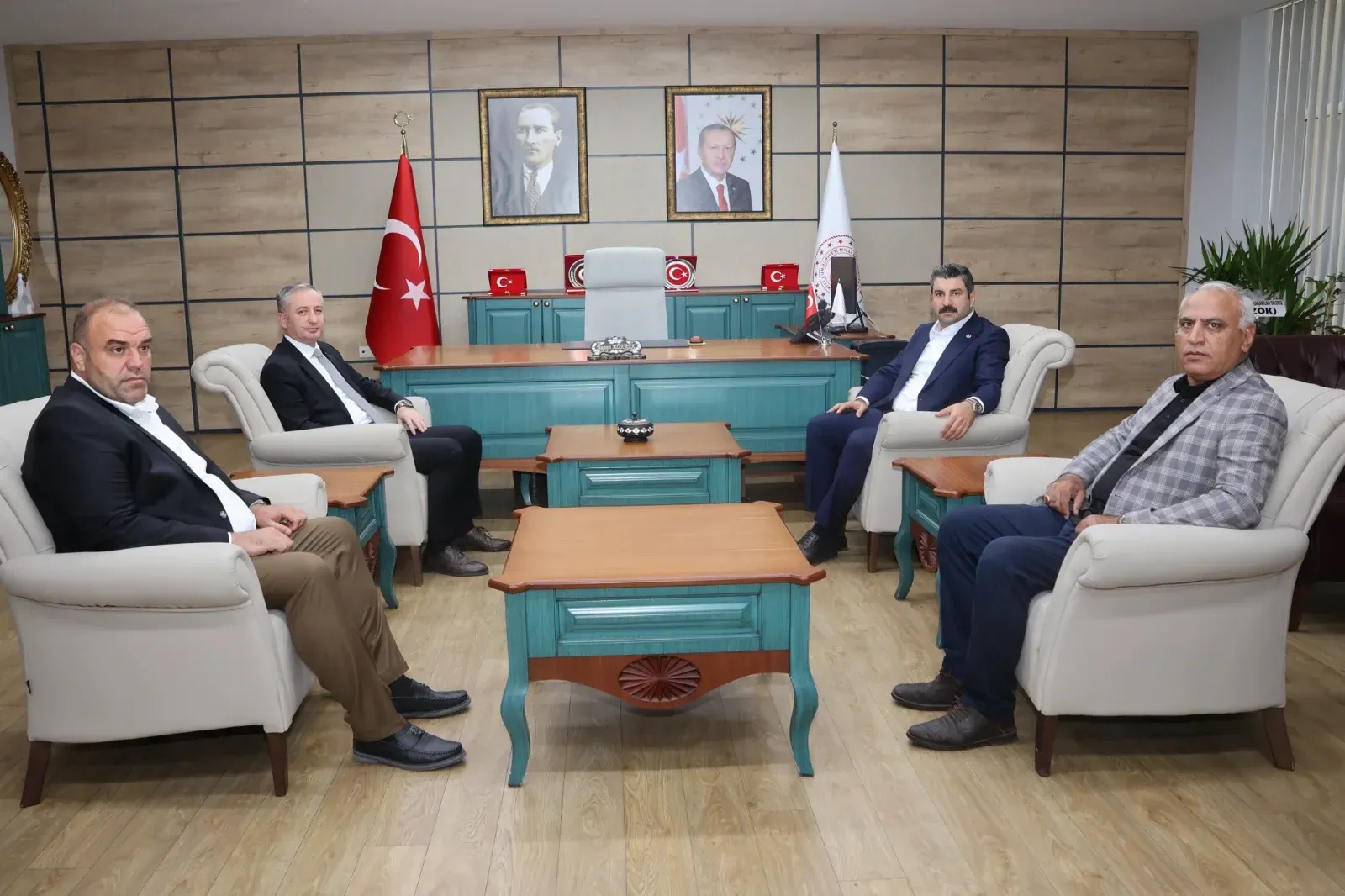 Eyyüpoğlu’ndan İl Millî Eğitim Müdürü Kökrek’e Hayırlı Olsun Ziyareti