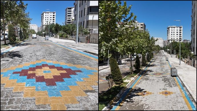 Karaköprü Atakent’te 5 Sokak Baştan Sona Yenilendi