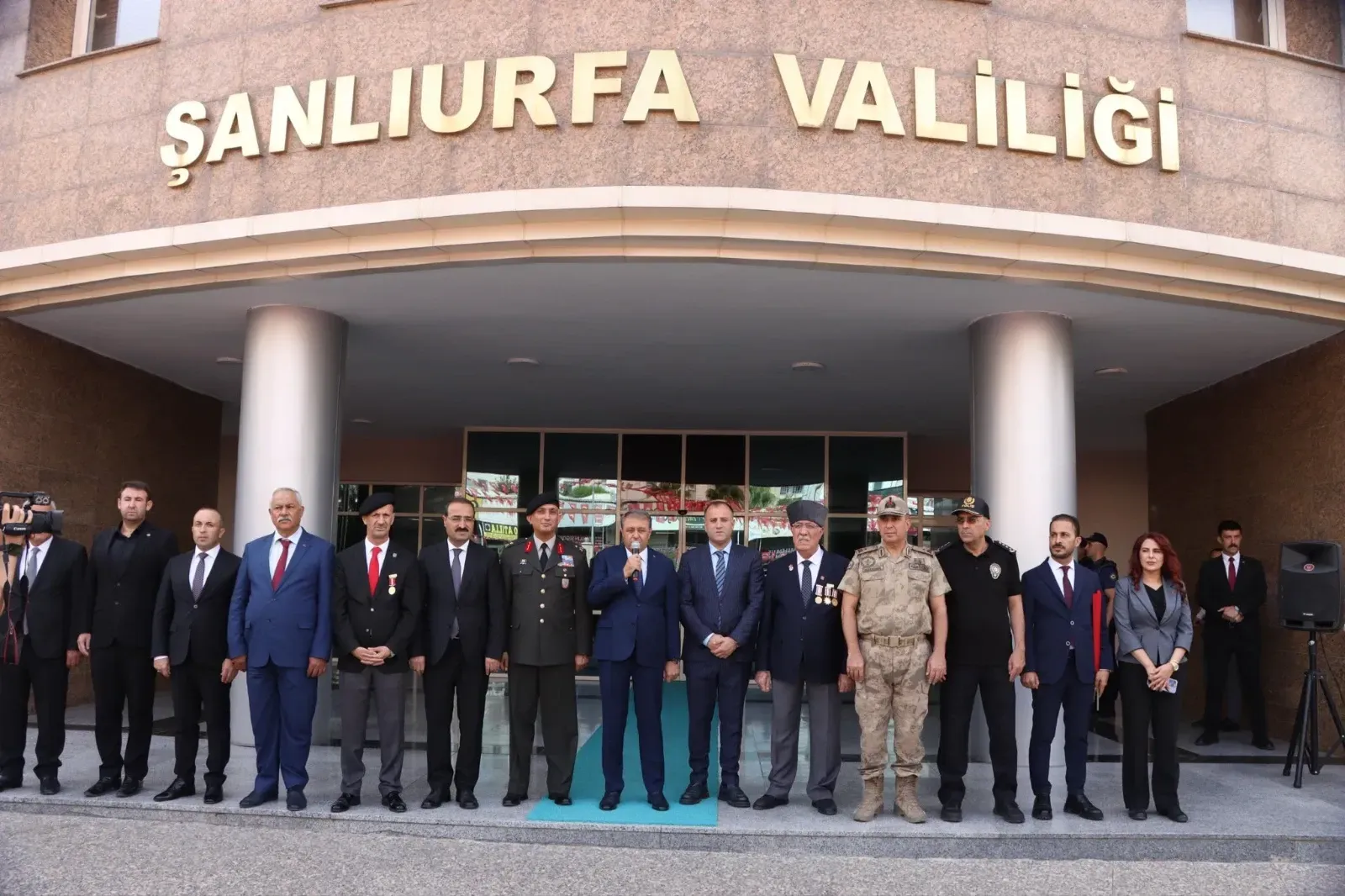 Şanlıurfa’da Gaziler Günü Öncesi “Kahramanlarla Kardeşlik Yolunda” Yürüyüşü