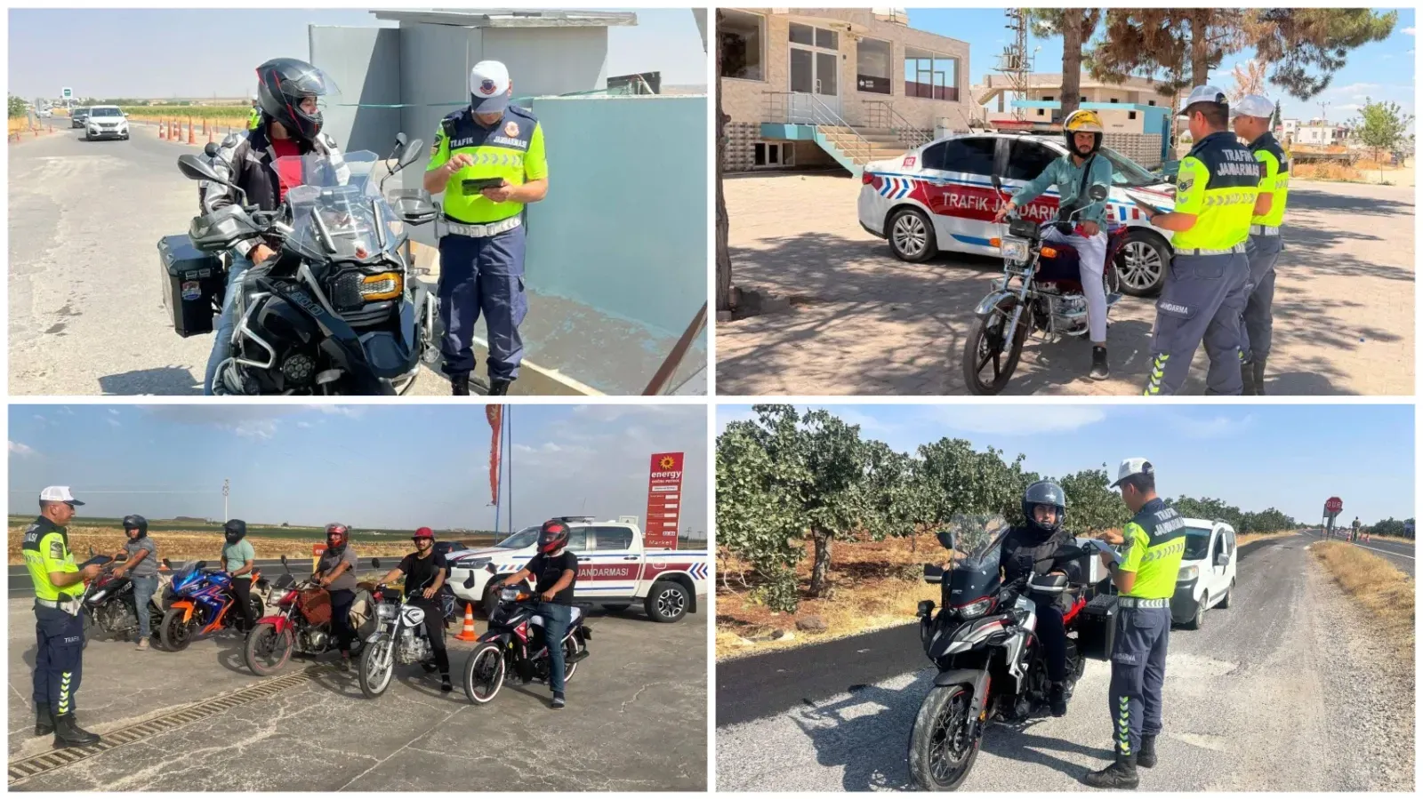 Şanlıurfa’da Motosiklet ve Motorlu Bisiklet Denetimi: 476 Araç Kontrol Edildi
