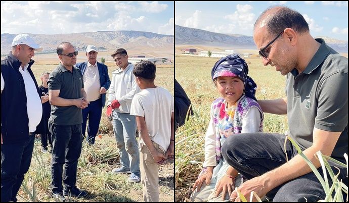 Şükrü Kırboğa’dan Polatlı’daki Mevsimlik Tarım İşçilerine Ziyaret