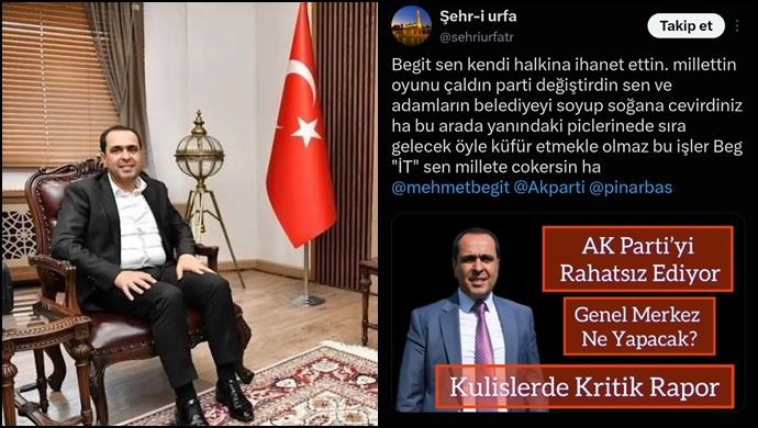 Başkan Begit hakkında: Belediyeyi soyup soğana çevirdiniz