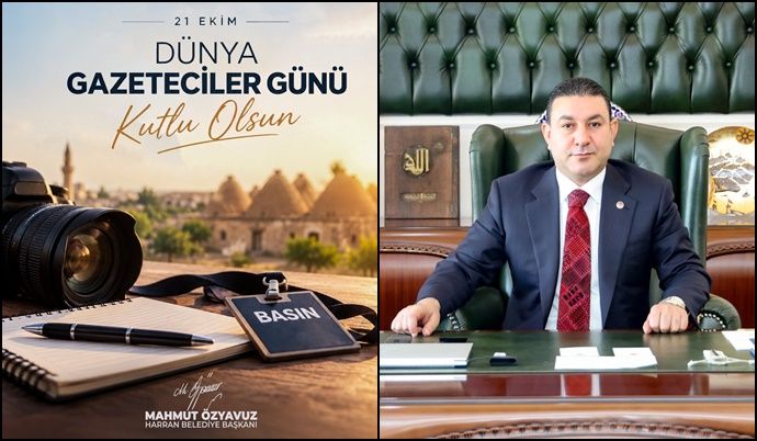 Başkan Mahmut Özyavuz’dan 21 Ekim Dünya Gazeteciler Günü Mesajı