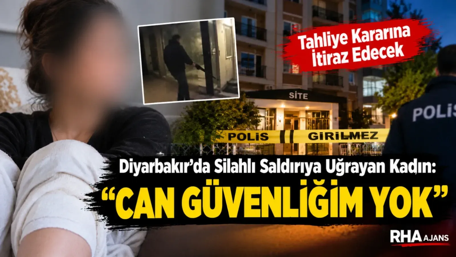 Diyarbakır’da Evinde Pompalı Tüfekle Vurulan Kadın: “Can Güvenliğim Yok”