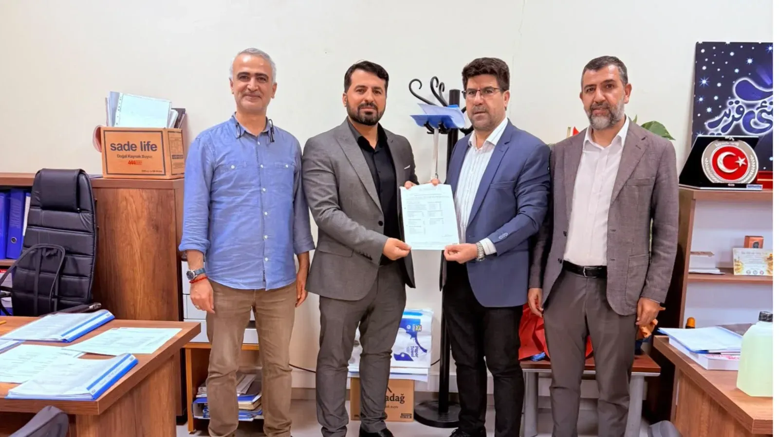 Eğitim-Bir-Sen Şanlıurfa Şubesi Mazbatasını Aldı