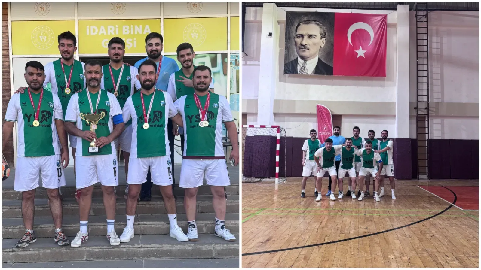 FUTSAL TURNUVASINDA BİRİNCİ OLDULAR! HARRAN’A GURUR YAŞATTILAR