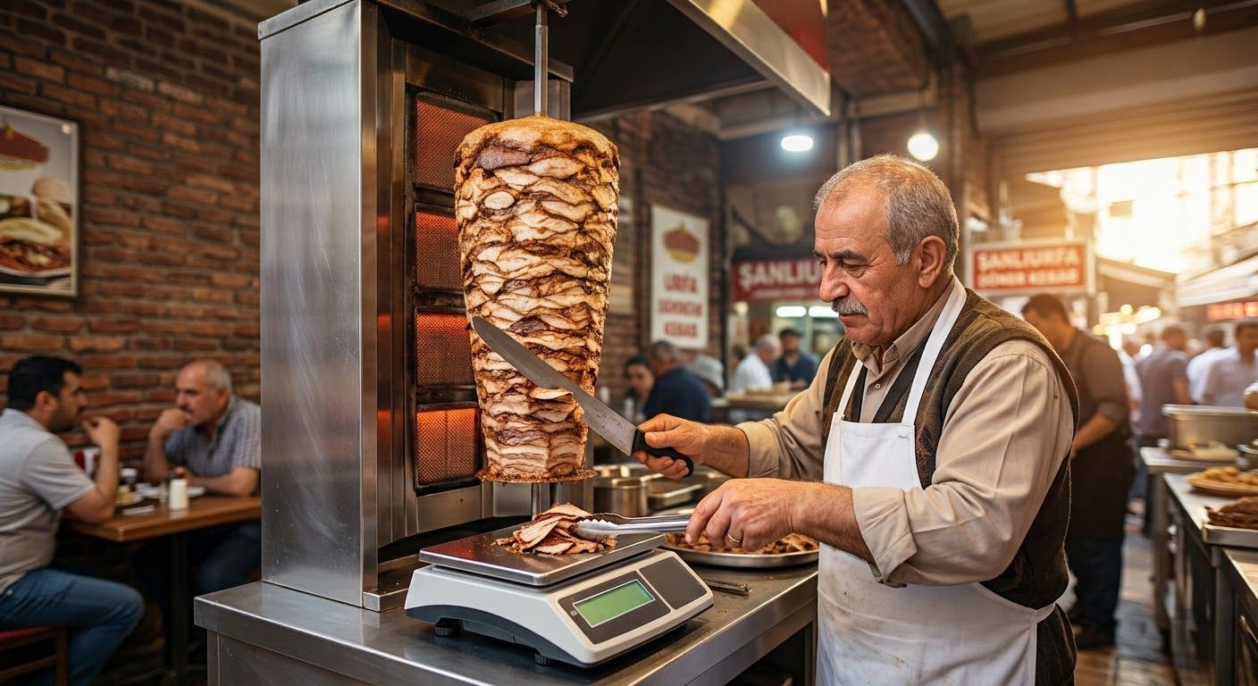 ÖLÇEK DÖNEMİ BAŞLIYOR: URFA’DA DÖNER KEBABINDA “GÖZ KARARI” SONA MI ERİYOR