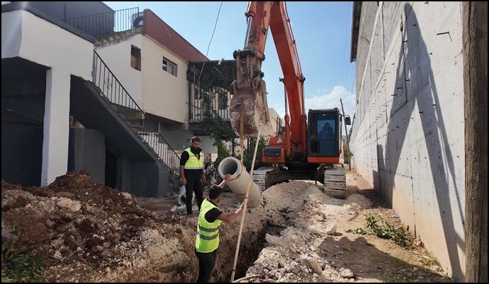Şanlıurfa’da Altyapı Çalışmaları Aralıksız Sürüyor