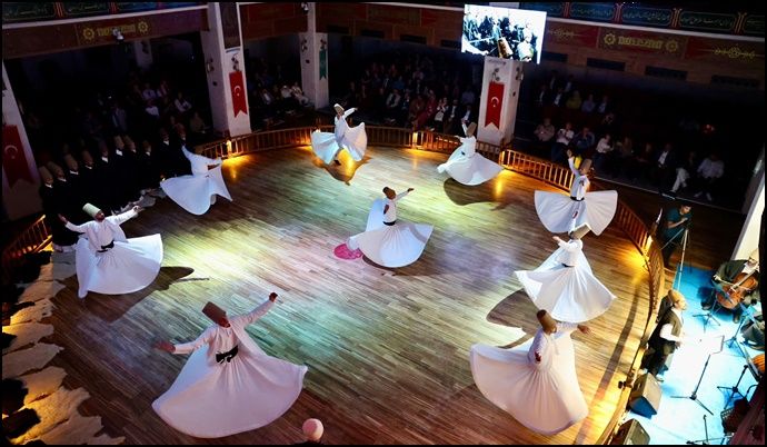 Şanlıurfa’da Tasavvuf Musikisi Ve Semazenlerden Unutulmaz Gösteri
