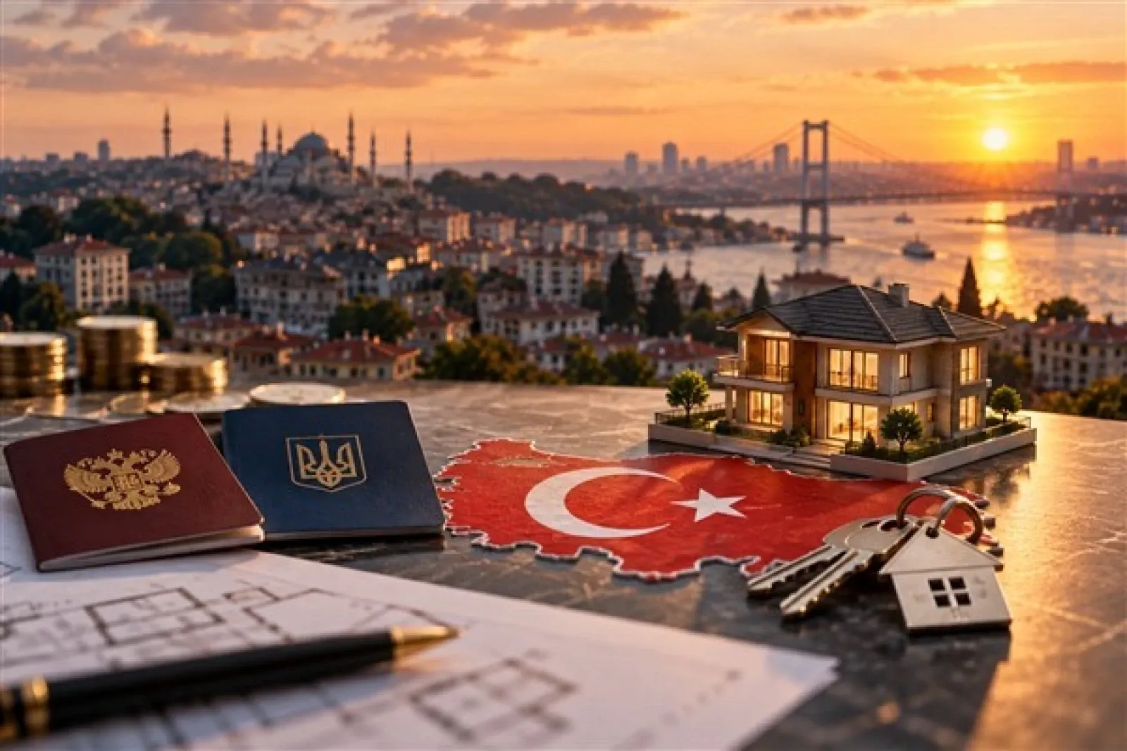 Savaşın tarafları, Türkiye’de aynı konut pazarında buluştu