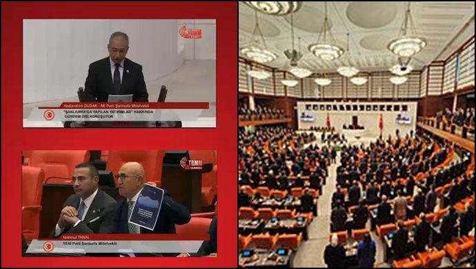 TBMM’de Şanlıurfa Tartışması: Dusak Yatırımları Övdü, Tanal’dan Manidar Soru: Ciğer Nerede?