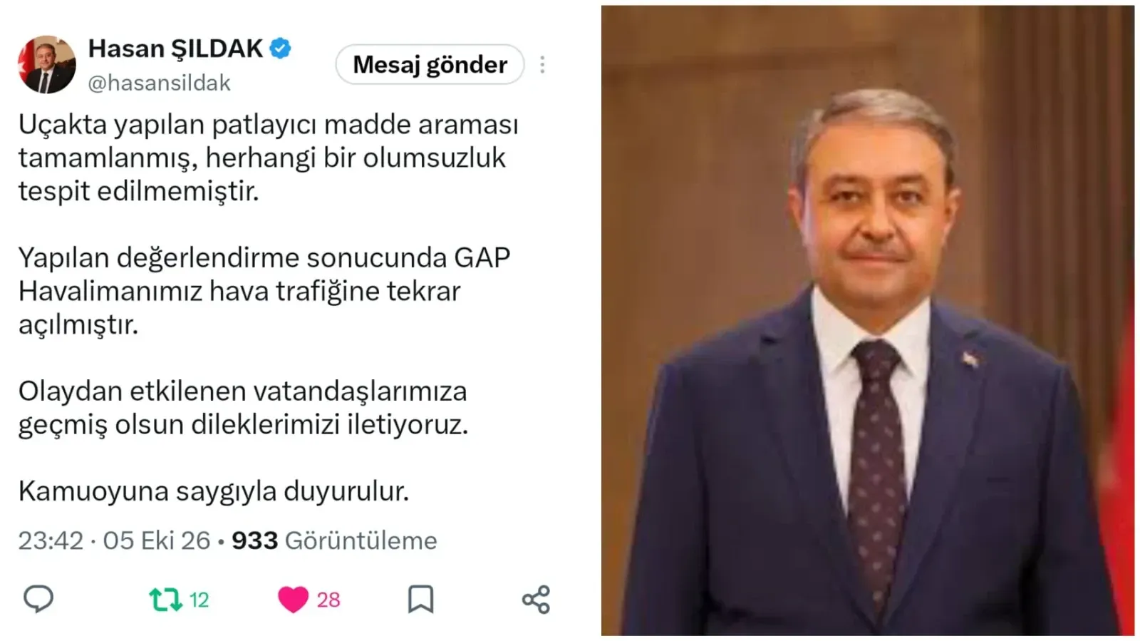 Uçaktaki Şüpheli Not Paniğe Neden Oldu! Sonuç Belli Oldu